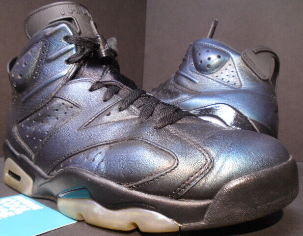 Men\'s Nike Air Jordan 6 VI Retro All Star Chameleon Black Green Sz 11 907961-015 Nike Air Jordan 6 Retro All Star Chameleon 907961-015 Men main image 3