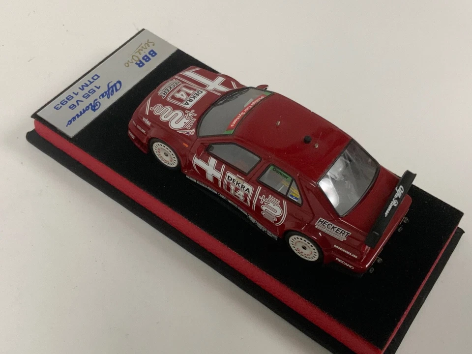 1/43 BBR Model of Alfa Romeo 155 V6TI from 1993 ITC "DTM" C.Danner  BG33 MG681 - Image 4 of 4