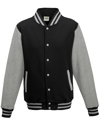Just Hoods By AWDis Men's 80/20 Heavyweight Letterman Jacket