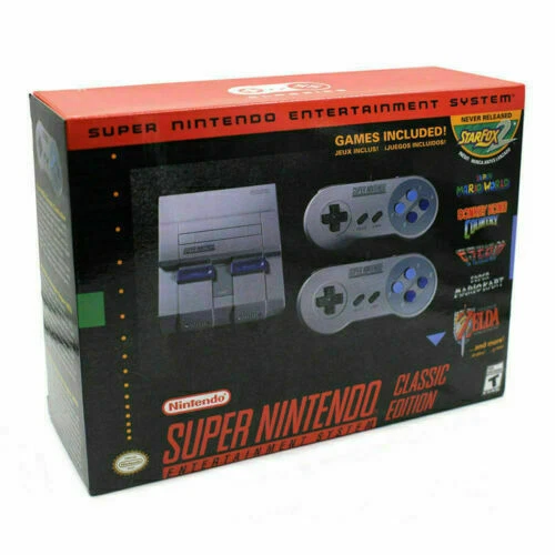 Nintendo Super NES Classic Edition Video Game Consoles