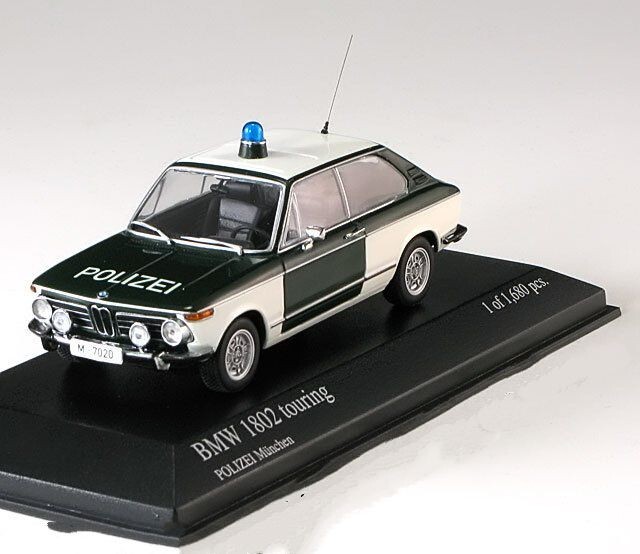 ミニチャンプスBMW 1802 ツーリング POLIZEI MUENCHEN ミニチャンプスBMW 1802 ツーリング POLIZEI MUENCHEN