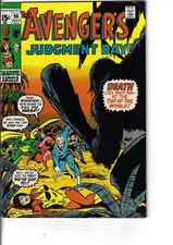 Avengers 90 Captain Marvel VG+ 1971 Glossy