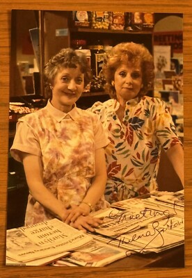 Thelma Barlow, Mavis Wilton, Coronation Street, Foto, handsigniert, 6x4
