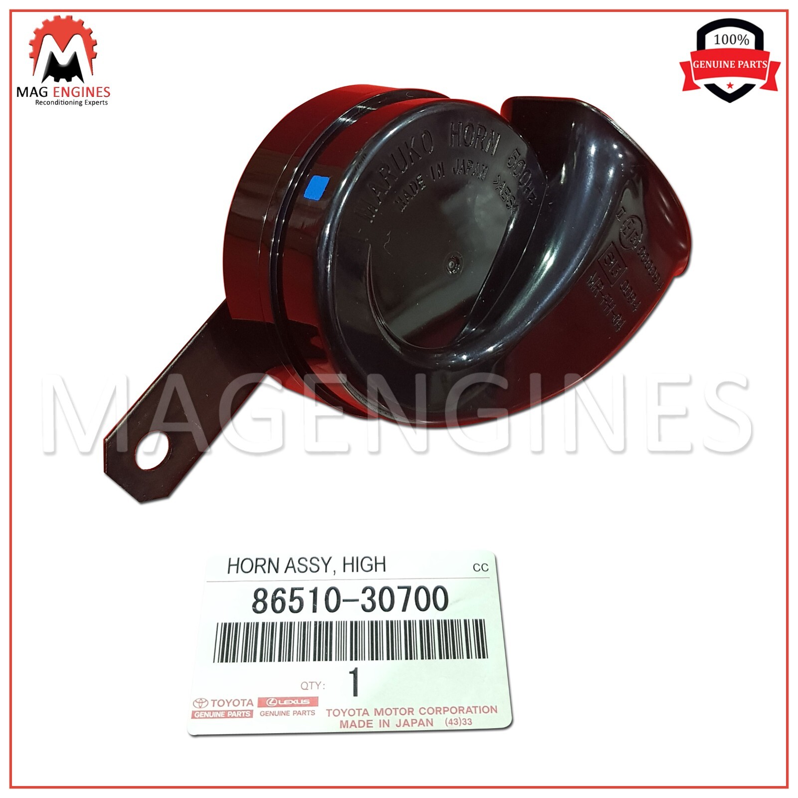 86510-30700 GENUINE OEM HORN ASSY, HIGH PITCHED 8651030700 | eBay