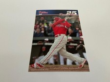 2017 PHILLIES Daniel Nava PHOTO CARD 4