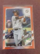 Takashhi Ogino 2021 Topps NPB Orange Foil 8/25 SSP Chiba Lotte Marines