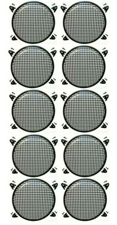 10 Inch Metal Mesh Subwoofer Grill Cover for XP Audio Protection