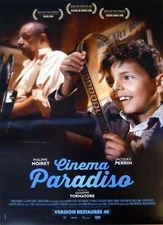 CINEMA PARADISO - TORNATORE - MOVIES - RARE REISSUE SMALL FRENCH MOVIE POSTER