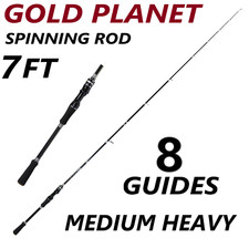 Fishing Spinning Rod Carbon Fiber Portable Medium Fast Lightweight