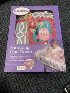 boppy shopping cart cover pink