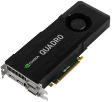 NVIDIA QUADRO K5000 4GB GDDR5 PCI-E 256-Bit 2xDP DVI-I DVI-D