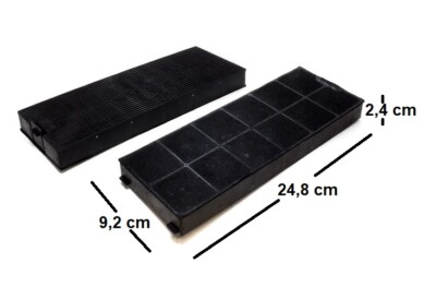 KIT FILTRO 2 Filtri CARBONE ATTIVO CAPPA ORIGINALE TECNOWIND - Foto 9