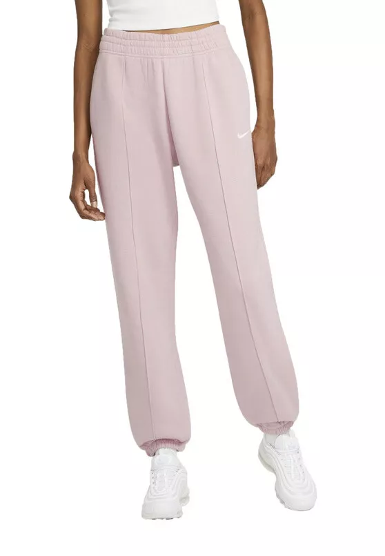 Nike Women's Sportswear Essential Fleece Trouser Sweat Pants - Pink - Medium