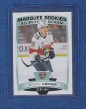 2019-20 OPC O-pee-chee Hockey Marquee Rookies # 539 Brady Keeper