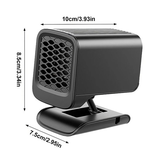 12V DC 100W Portable Electric Car Heater Heating Fan Defogger Defroster Demister - Picture 8 of 13