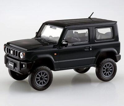 AOSHIMA 1/32 SNAP KIT No.8-SP3 SUZUKI JIMNY CUSTOM WHEEL BLUISH