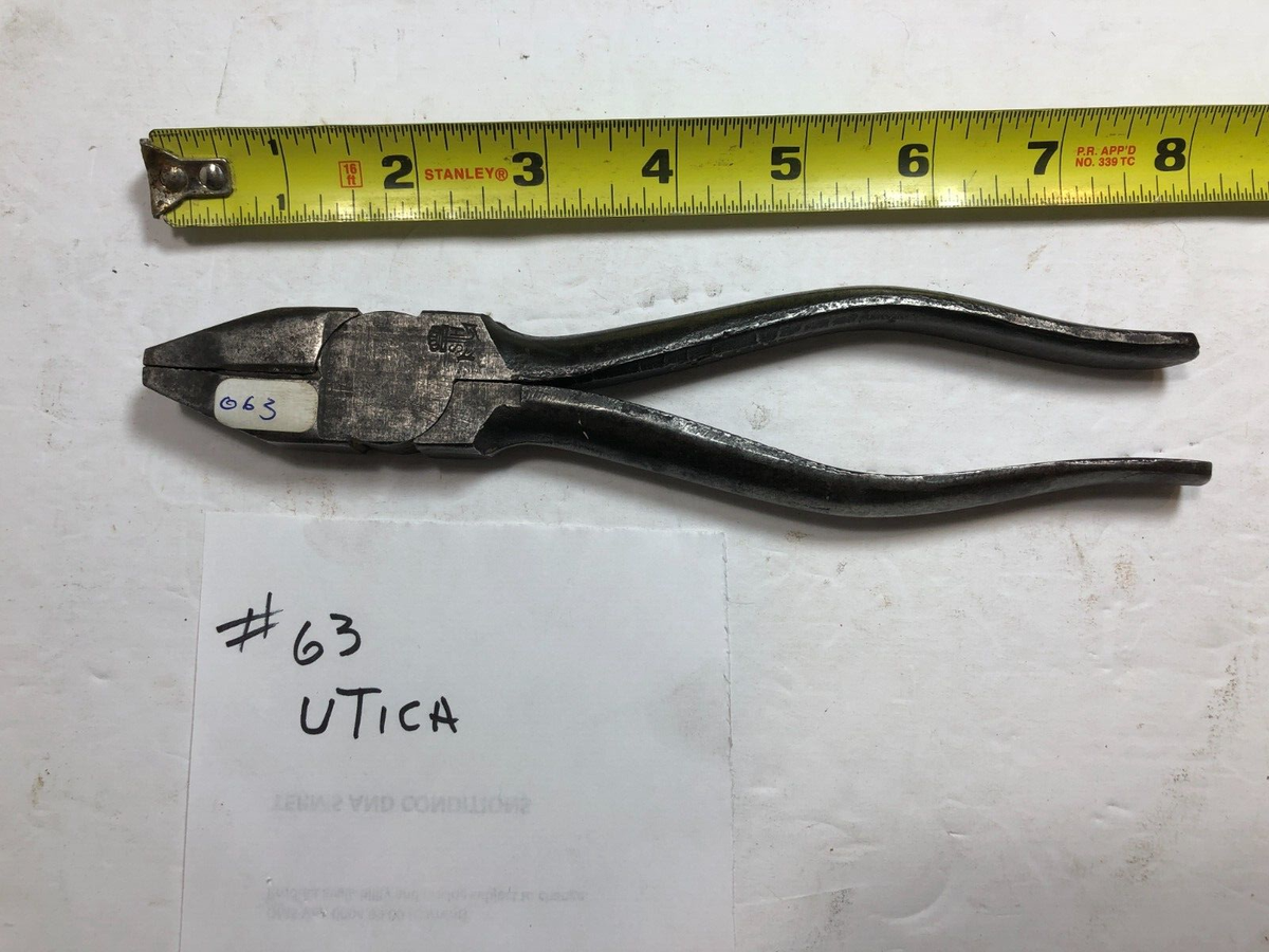 角がリーマンさん専用 UTICA~ LINEMAN'S SIDE CUTTERS~ VINTAGE ORIGINAL~ 1901-1910~ | eBay