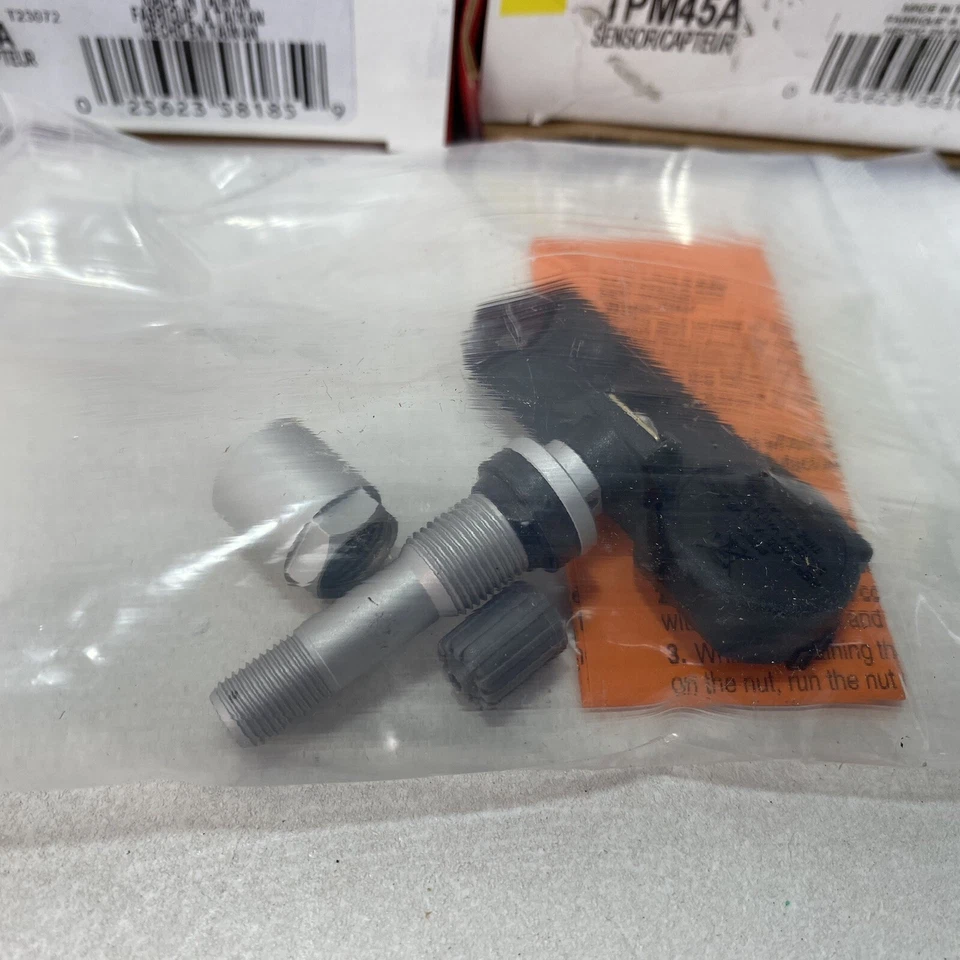 Lote de 4 - Sistema de Monitoreo de Presión de Neumáticos TPMS Sensor Motor Estándar TPM45A Foto 2 de 3
