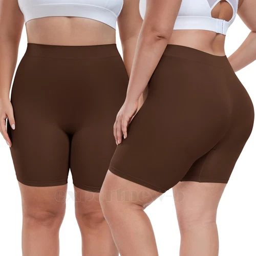 Pantalones cortos moldeadores talla grande para mujer pantalones cortos anti rozaduras pantalones cortos para niños bragas sin costuras - Imagen 23 de 35