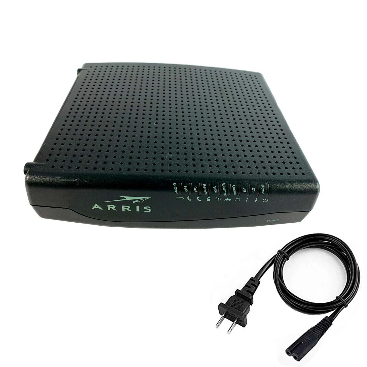 Xfinity Modem ARRIS TG862 WiFi w/Power Cord Tested Working www