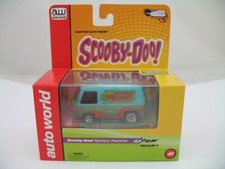 Auto World 4Gear HO Slot Car: Scooby Doo Mystery Machine, orange bottom, MIB