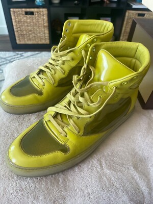 balenciaga sneakers in neon