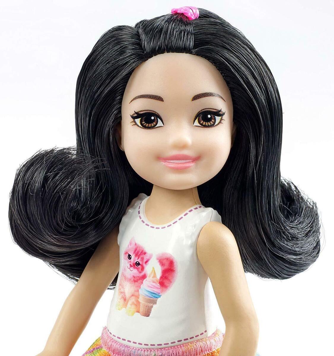 2 Asian Barbie Dolls Fashionistas 143 Blue Hair GHW57 and 2 Asian Barbie Dolls Fashionistas 143 Blue Hair GHW57 and