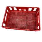 Vintage Coca Cola HDPE Plastic Crate Red W/White Graphics 18x12x4.5 (16) 20 READ