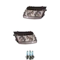 Halogen Scheinwerfer Set H7/ H7 Glasklar FüR VW Passat Variant Inkl. Lampen