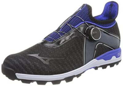 シューズ MIZUNO - WAVE HAZARD BOA 51GM2170 09 BK/HBL 29.0 MIZUNO Golf Shoes WAVE HAZARD BOA WIDE 51GM2170 09 Black