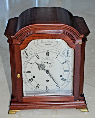  KIENINGER GERMANY CLOCK LIMITED EDITION WESTMINSTER CHIME WATCH GLASS MOONPHASE