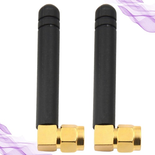 2 Pcs 433 MHz Angle Droit L Forme Colle Antenne Connecteur Haute Gain SMA - Afbeelding 9 van 12