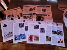 Lot of 10 Hasselblad News Manuals Guides Information Instructions brochures