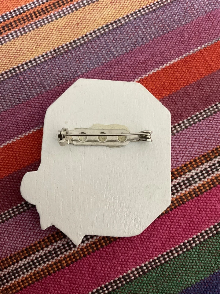 "Pendientes de alambre nuevos Buckeyes Ohio State .25"" nuevos y pasador de madera 1.5"" X 2""" Foto 4 de 4