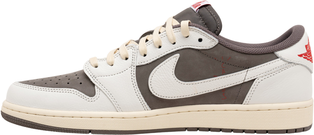 Travis Scott Air Jordan 1 Low OG White Gray Brown