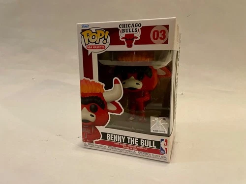 Funko Pop NBA Mascots BENNY THE BULL 03 Chicago Bulls Basketball Vinyl Figure