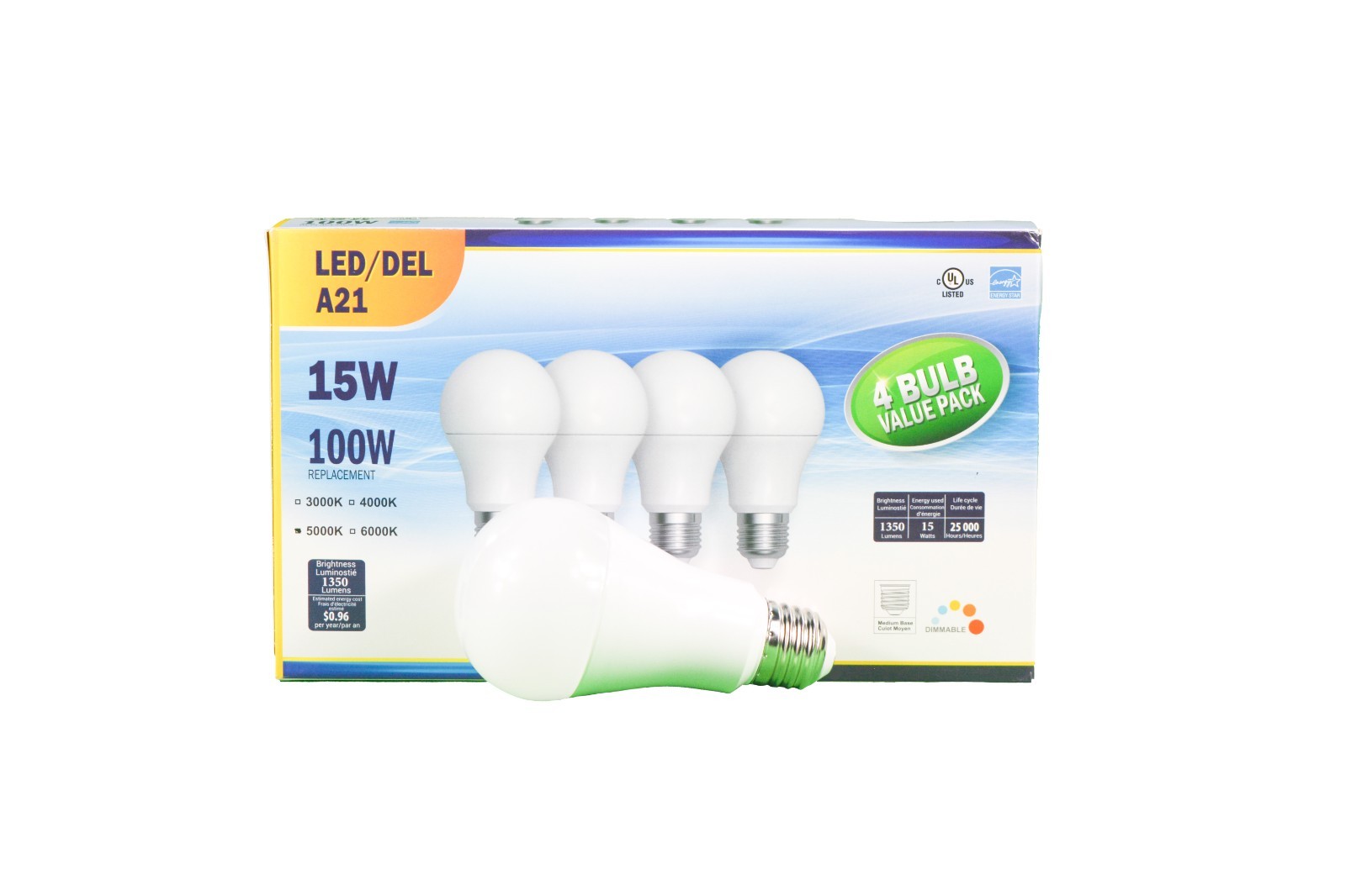 1350lms Etl Listed 100w Equivalent 120v E26