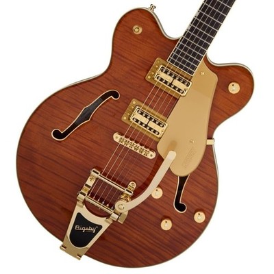 Gretsch LTD Broadkaster Semi-hollowbody Electric Guitar - Roundup Orange Stain