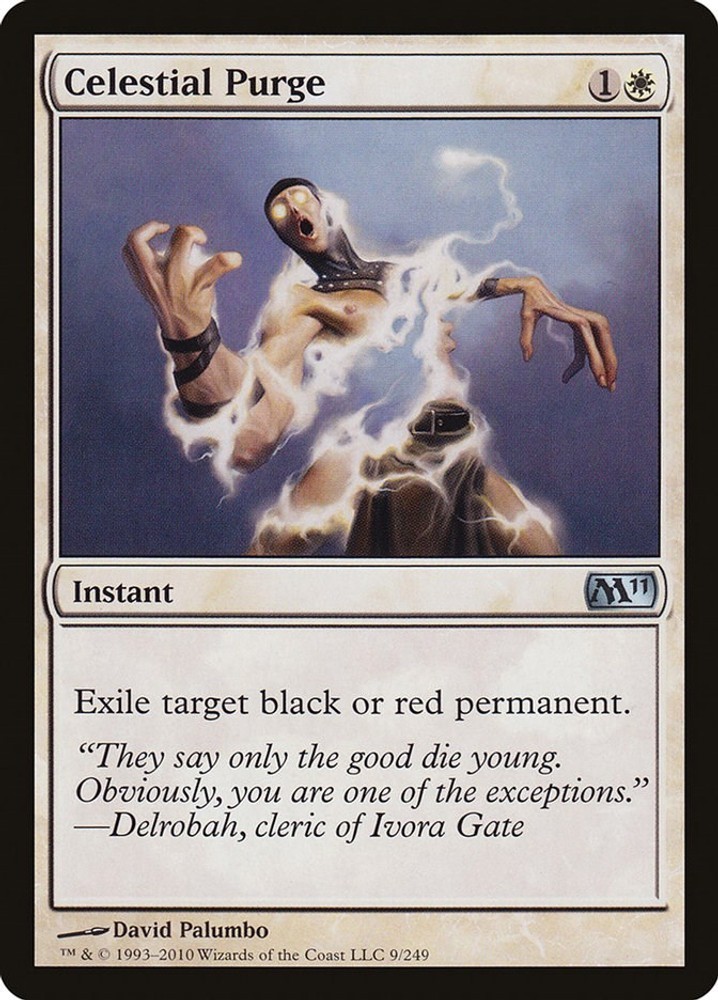 Celestial Purge #9 (LP) Magic 2011 (M11) (M11) MTG