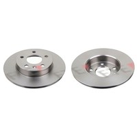 2 Bremsscheiben Hinterachse Voll Ø 264 Mm 10 Mm FTE FüR U.A. Opel Astra