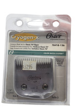 Oster Detachable Clipper Replacement Blades 2-S 1/4" 6.3mm OPEN BOX/USED