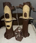 Vintage Star Wars Kenner 1983 Ewok Village Playset Trees ONLY Return Of The Jedi