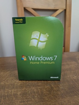 Gebrauchte Microsoft Windows 7 Home Premium Upgrade 32 Bit und 64 Bit DVDs MS WIN