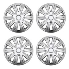 Universal 14 Lacquer Snap-on Full Hubcaps Wheel Covers Set Of 4 Steel Wheels Universal 14 Lacquer Snap-on Full Hubcaps Wheel Covers Set Of 4 Steel Wheels