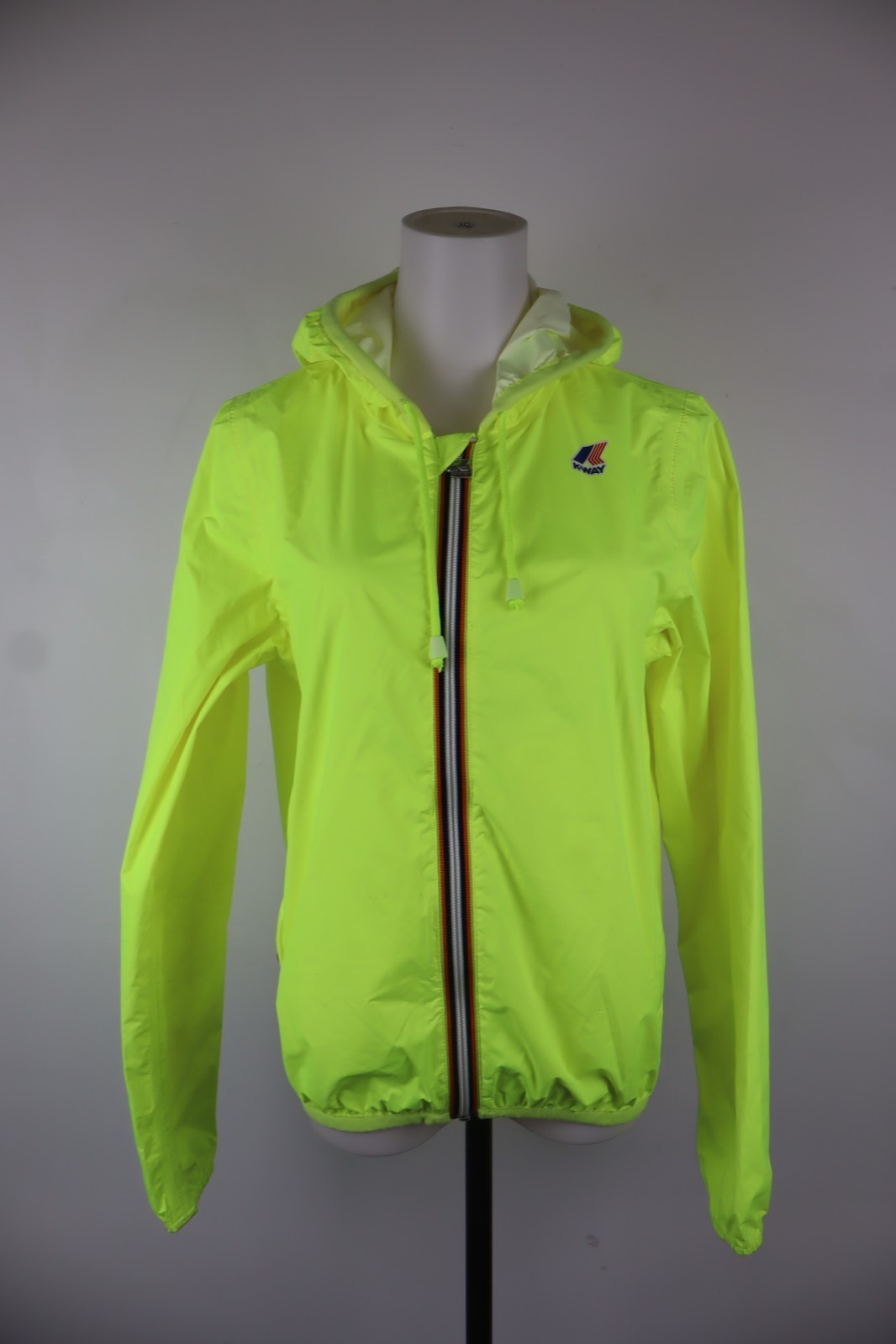 K.WAY GIUBBINO DONNA Tg S VINTAGE WOMAN JACKET VINTAGE IMPERMEABILE