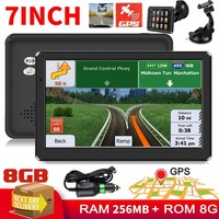 7 GPS Sat Navs for Car Truck HGV Navigation 8G UK&EU Map Free Lifetime Screen🔥