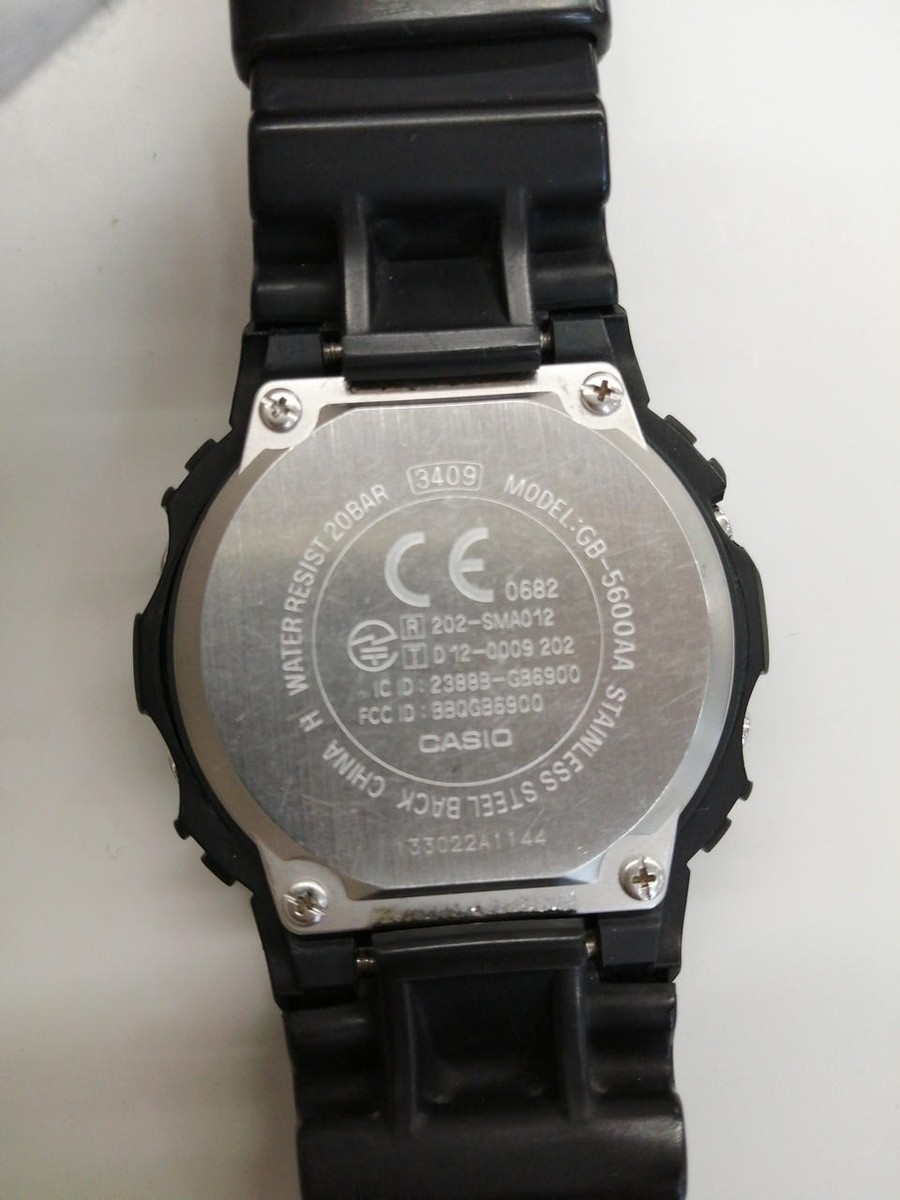 CASIO G-SHOCK GB-5600AA Multifunction Digital Watch