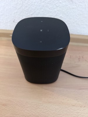 Sonos One Generation 2 Aktiver Multimedia-Lautsprecher - Schwarz