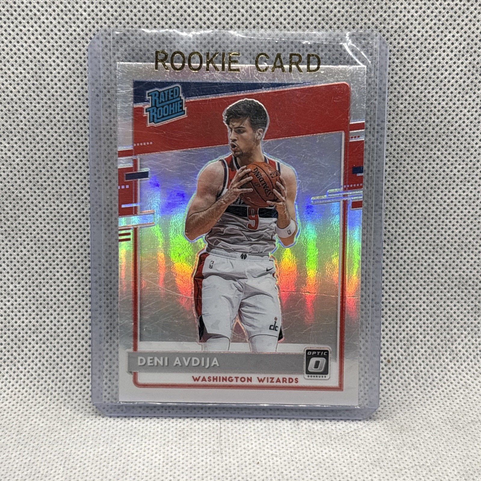 2020-21 Panini Donruss Optic - Rated Rookie Deni Avdija #159 Holo Prizm (RC)