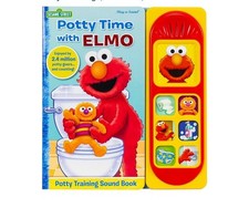 Sesame Street Potty Time With Elmo Potty Training Sound Book Perfect For Potty